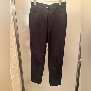 Lululemon black pants 5 pocket brand new Sz 4